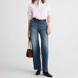 Madewell Blue Flare & Wide Leg Jeans